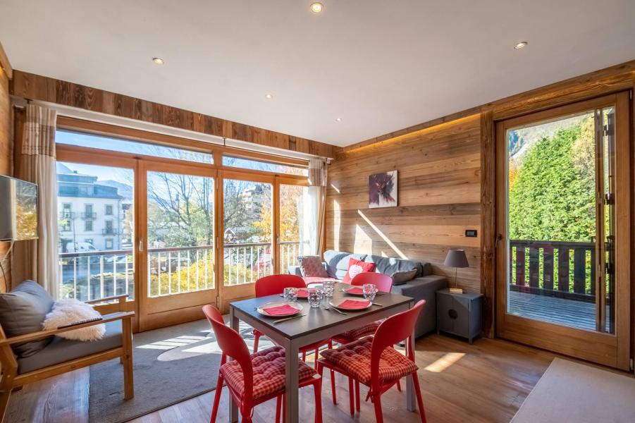 Urlaub in den Bergen 3-Zimmer-Appartment für 4 Personen (LIVIA) - Résidence Rivo - Chamonix - Wohnzimmer