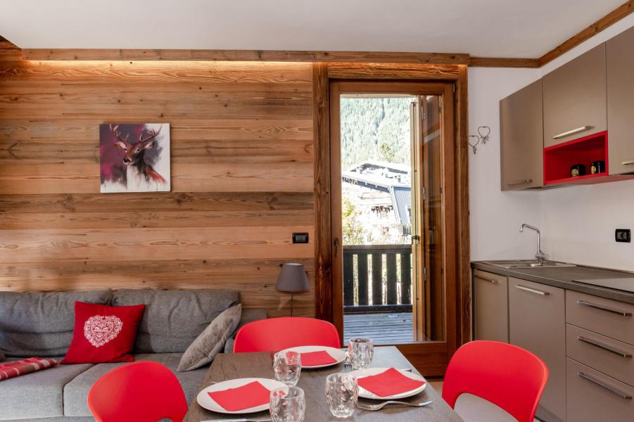 Vacaciones en montaña Apartamento 3 piezas para 4 personas (LIVIA) - Résidence Rivo - Chamonix - Estancia