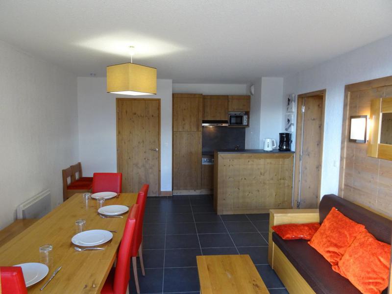 Vakantie in de bergen Appartement 3 kamers bergnis 8 personen (254) - Résidence Roc Belle Face C - Les Arcs - Woonkamer