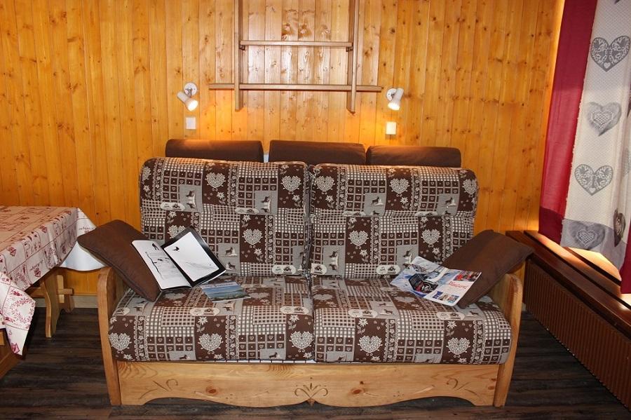 Urlaub in den Bergen 2-Zimmer-Appartment für 6 Personen (B24) - Résidence Roc de Péclet - Val Thorens - Wohnzimmer