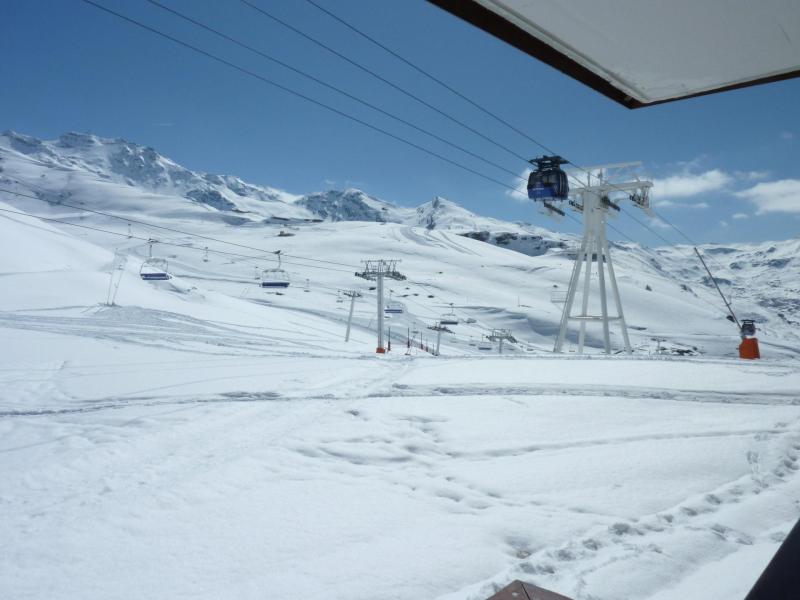 Vacaciones en montaña Estudio para 2 personas (C2) - Résidence Roc de Péclet - Val Thorens - Balcón