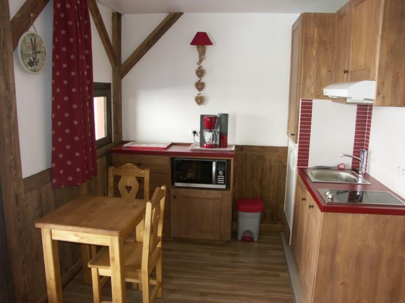 Vacaciones en montaña Estudio para 2 personas (143) - Résidence Roche Blanche - Val Thorens - Kitchenette