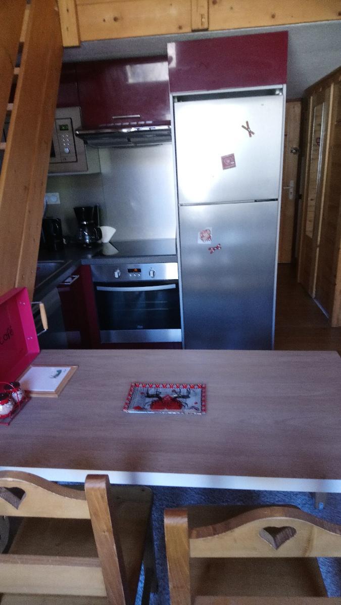 Vacaciones en montaña Apartamento cabina para 4 personas (23) - Résidence Rochechateau - Valloire - Kitchenette