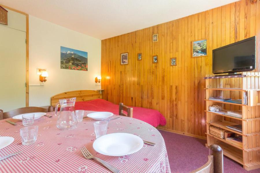 Vakantie in de bergen Appartement 2 kamers 5 personen (RTE13) - Résidence Rochette - Montchavin La Plagne - Woonkamer
