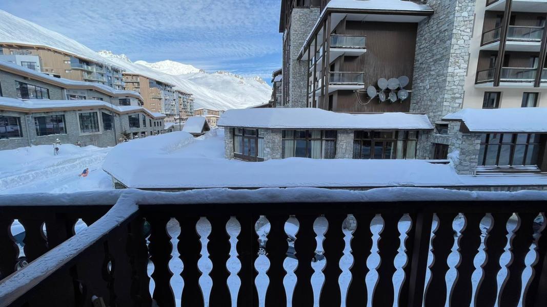 Urlaub in den Bergen 2-Zimmer-Berghütte für 6 Personen (203) - Résidence Rond Point des Pistes A - Tignes - Balkon