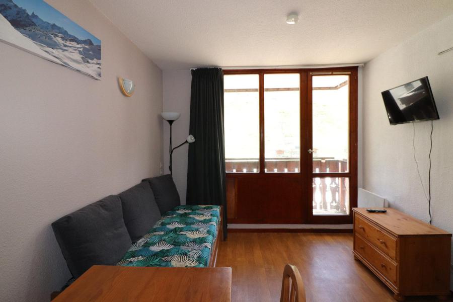 Vakantie in de bergen Studio cabine 4 personen (B125) - Résidence Rond Point des Pistes B - Tignes - Woonkamer