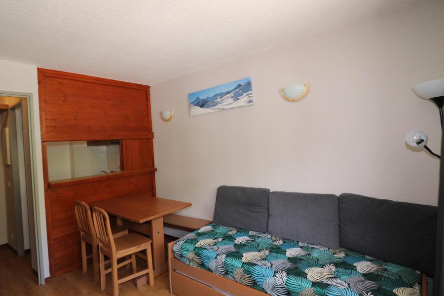 Vakantie in de bergen Studio cabine 4 personen (B125) - Résidence Rond Point des Pistes B - Tignes - Woonkamer