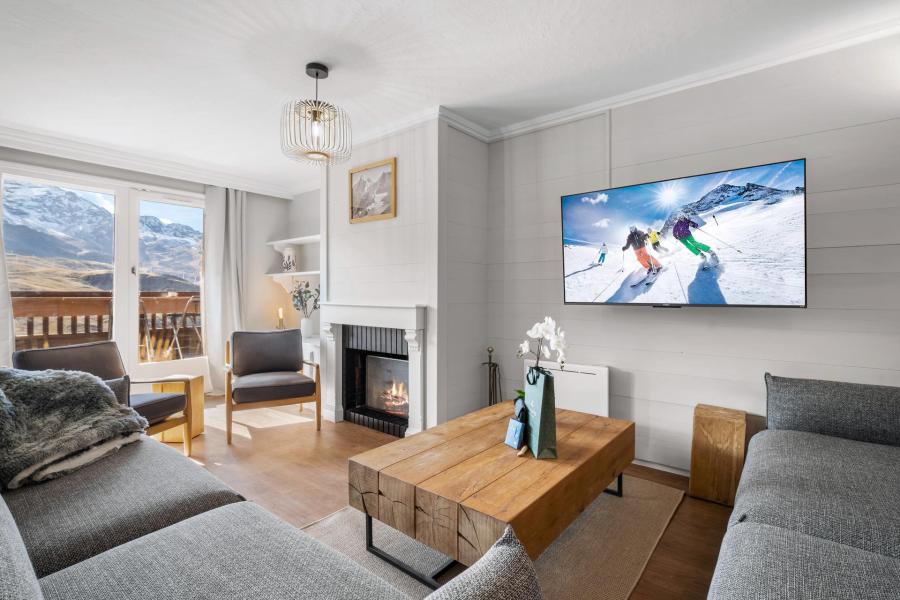 Vakantie in de bergen Appartement 6 kamers 10 personen (ROSAEL 4) - Résidence Rosaël - Alaska - Val Thorens - Woonkamer