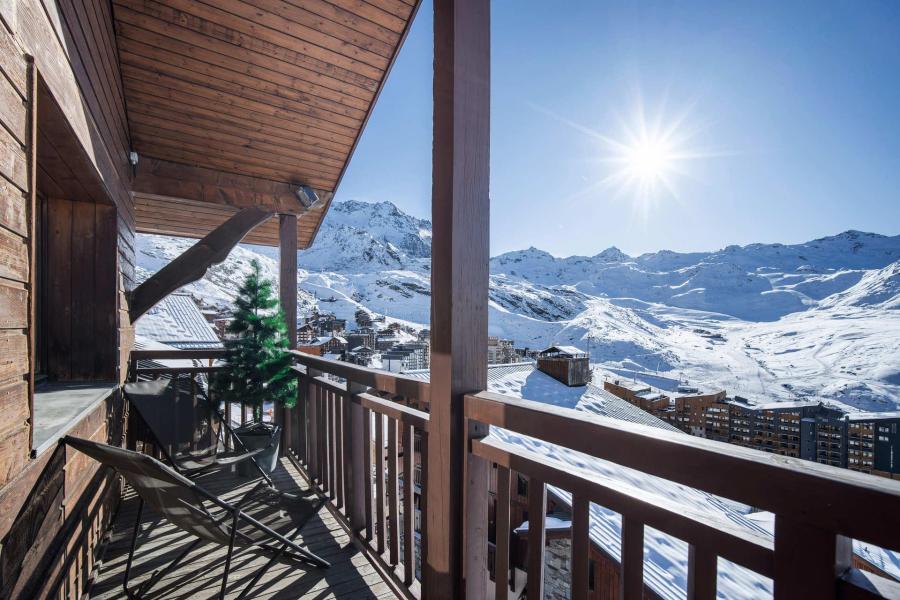 Vakantie in de bergen Appartement duplex 6 kamers 10 personen (ROSAEL 6) - Résidence Rosaël - Alaska - Val Thorens - Balkon