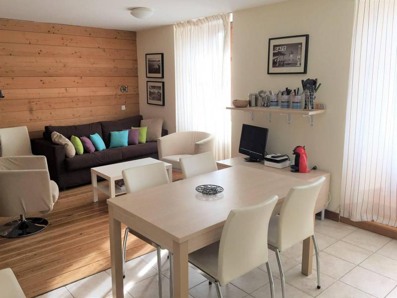 Holiday in mountain resort 3 room apartment 8 people (MORCEA) - Résidence Rue Morand - Serre Chevalier - Living room