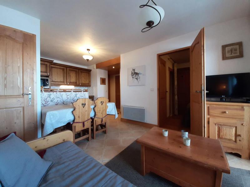 Urlaub in den Bergen 3-Zimmer-Appartment für 6 Personen (C7) - Résidence Saint Bernard - Les Arcs - Wohnzimmer