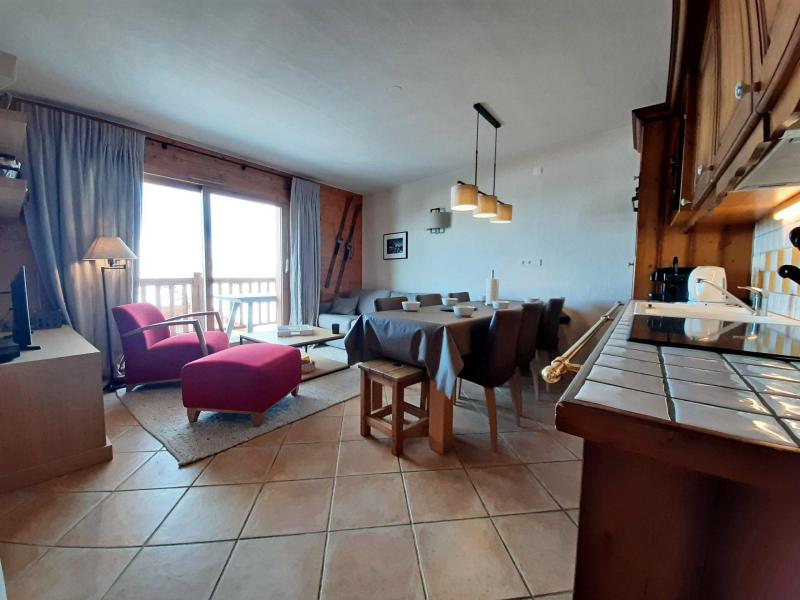 Vakantie in de bergen Appartement 3 kamers 6 personen (C3) - Résidence Saint Bernard - Les Arcs - Woonkamer