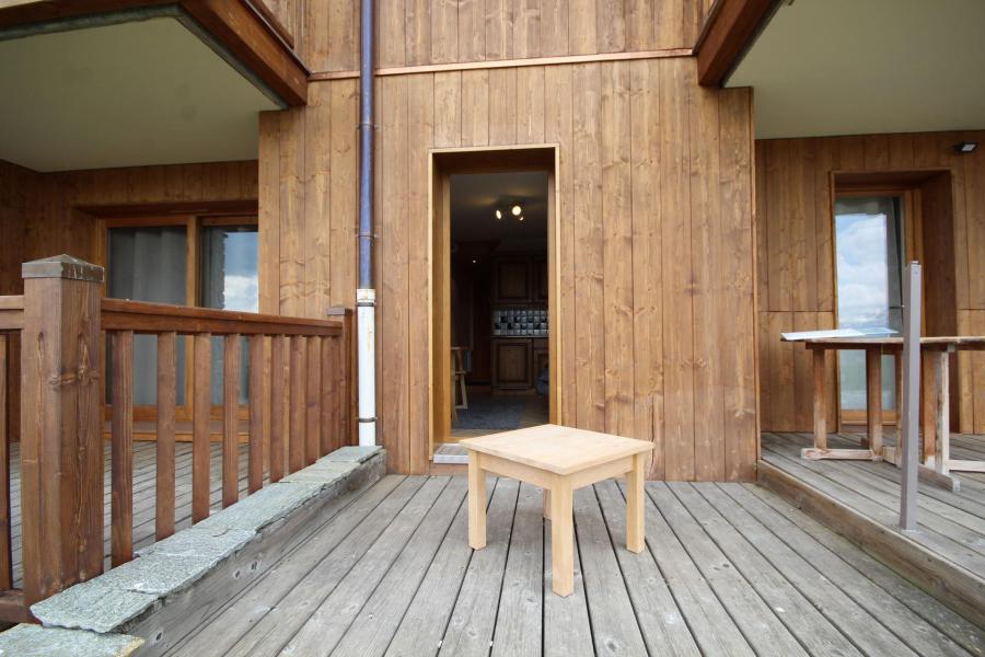 Urlaub in den Bergen Studio für 2 Personen (P4) - Résidence Saint Bernard - Les Arcs - Terrasse