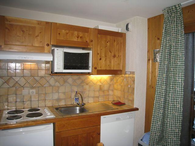 Holiday in mountain resort 3 room apartment 6 people (07) - Résidence Saint-Georges - Les Houches - Kitchen