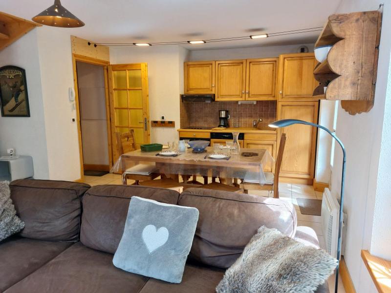 Urlaub in den Bergen 3-Zimmer-Appartment für 4 Personen (1) - Résidence Saint Gervais - Saint Gervais - Wohnzimmer