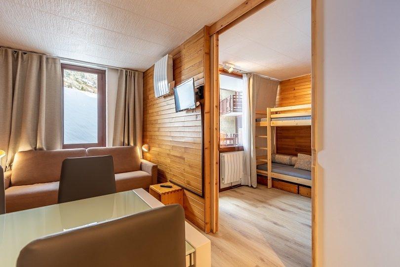 Vacances en montagne Studio 4 personnes (206) - Résidence Saint Jacques - La Plagne - Séjour