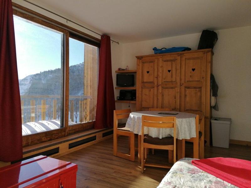 Vakantie in de bergen Studio bergnis 5 personen (4) - Résidence Santa Monica - Alpe d'Huez - Woonkamer