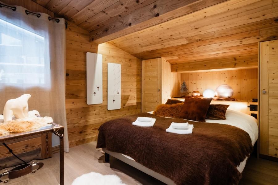 Urlaub in den Bergen 5 Zimmer Maisonettewohnung für 8 Personen - Résidence Sapaudia - La Clusaz - Schlafzimmer