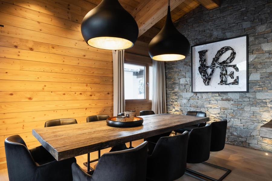 Vakantie in de bergen Appartement duplex 5 kamers 8 personen - Résidence Sapaudia - La Clusaz - Woonkamer