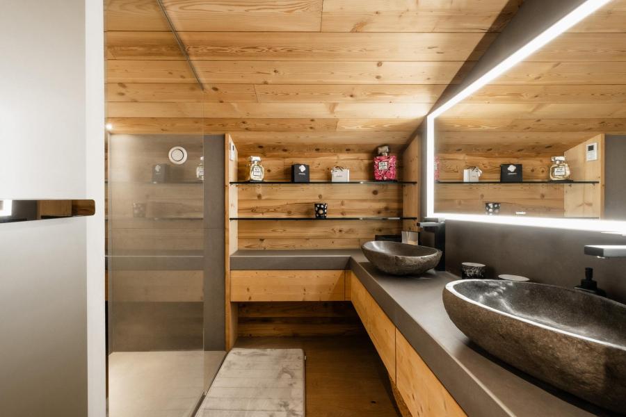 Vacances en montagne Appartement duplex 5 pièces 8 personnes - Résidence Sapaudia - La Clusaz - Salle de douche