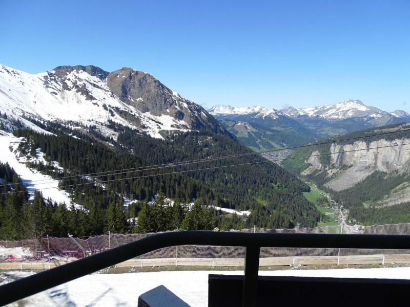 Vacances en montagne Appartement 2 pièces 4 personnes (15) - Résidence Sassanka - Avoriaz - Balcon