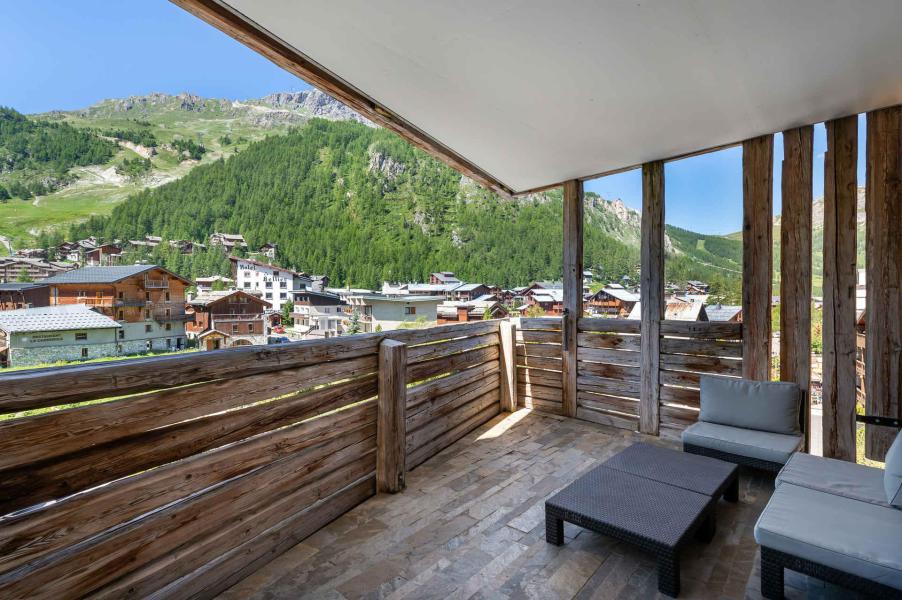 Wakacje w górach Apartament 5 pokojowy 8 osób (43) - Résidence Savoie - Val d'Isère - Na zewnątrz latem
