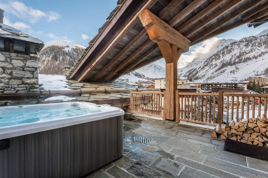 Vacaciones en montaña Apartamento dúplex 6 piezas 10 personas (52) - Résidence Savoie - Val d'Isère - Terraza