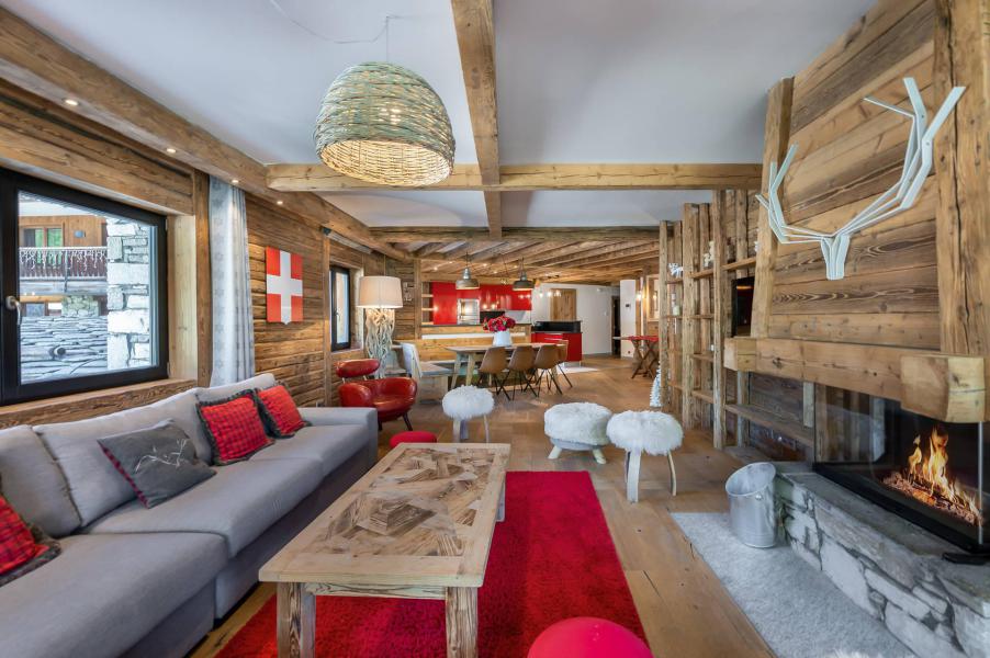 Vacances en montagne Appartement 4 pièces 8 personnes (23) - Résidence Savoie - Val d'Isère - Séjour