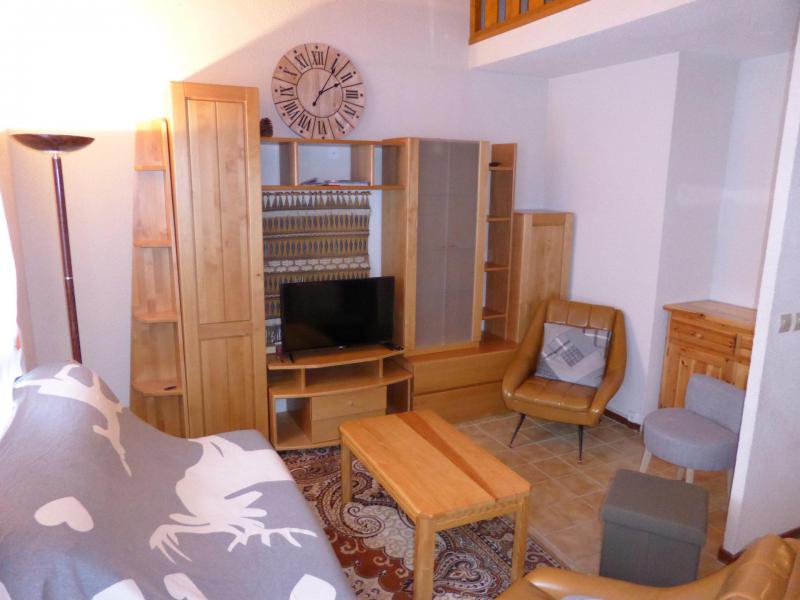 Vakantie in de bergen Appartement 3 kamers mezzanine 8 personen (790) - Résidence Schuss - Les Contamines-Montjoie - Woonkamer