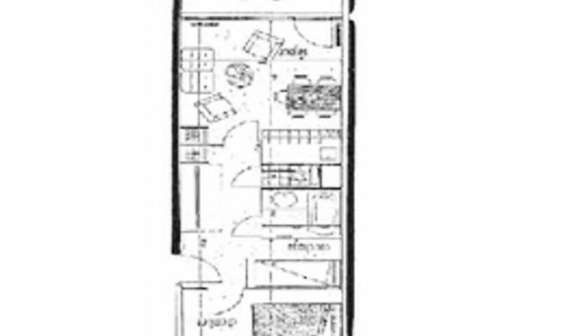 Vacaciones en montaña Apartamento 2 piezas para 6 personas (35m²-1) - Résidence Schuss - MH - Val Thorens - Verano