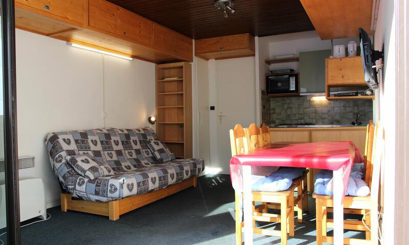 Holiday in mountain resort Studio 5 people (28m²) - Résidence Schuss - MH - Val Thorens - Living room