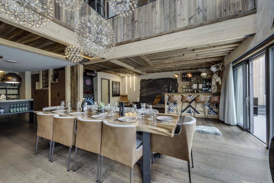 Vakantie in de bergen Appartement duplex 6 kamers 10 personen (TAJJ) - Résidence Semper Vivens - Tignes - Woonkamer