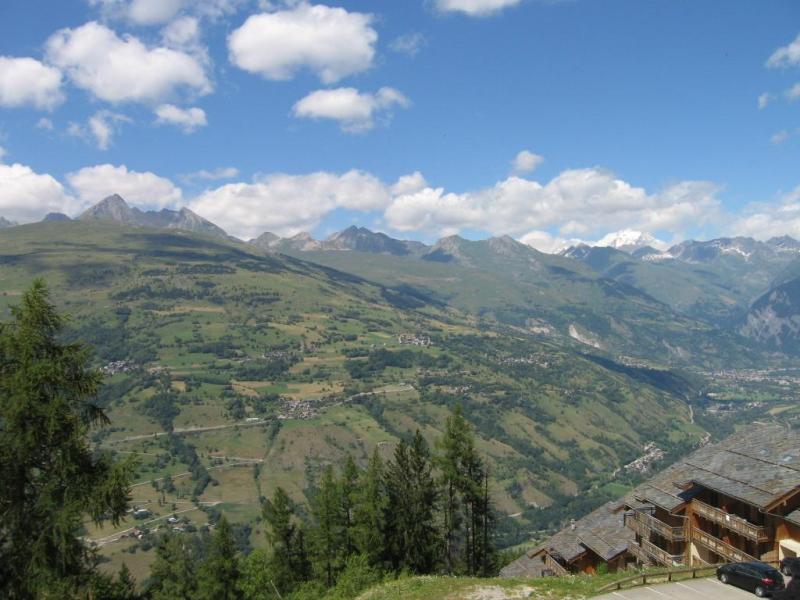 Vacaciones en montaña Apartamento 3 piezas para 6 personas (110) - Résidence Sextant - Montchavin La Plagne - Balcón