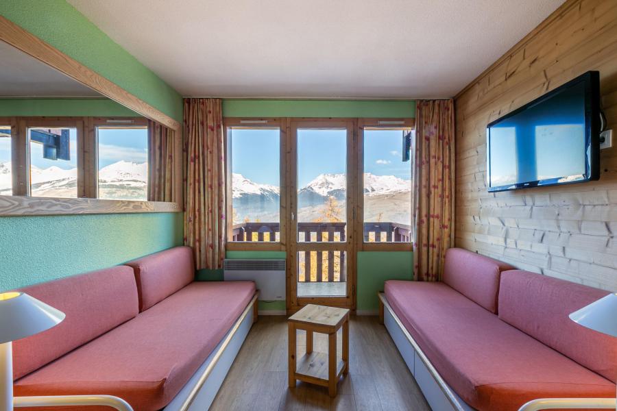 Urlaub in den Bergen Studio Schlafnische 4 Personen (315) - Résidence Sextant - Montchavin La Plagne - Wohnzimmer