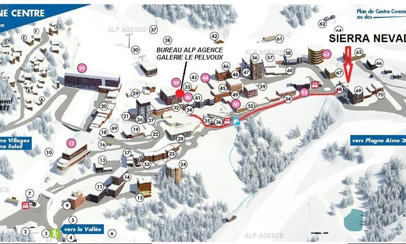 Location au ski Résidence Sierra Nevada - La Plagne - Extérieur été