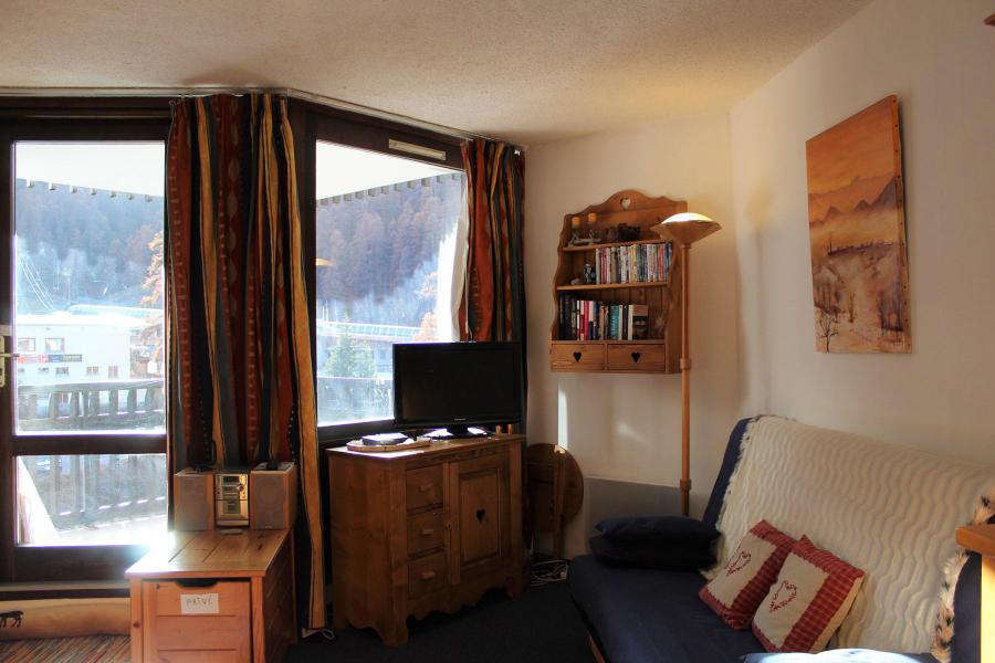 Vakantie in de bergen Studio cabine 6 personen (409) - Résidence Ski Soleil - Vars - Woonkamer