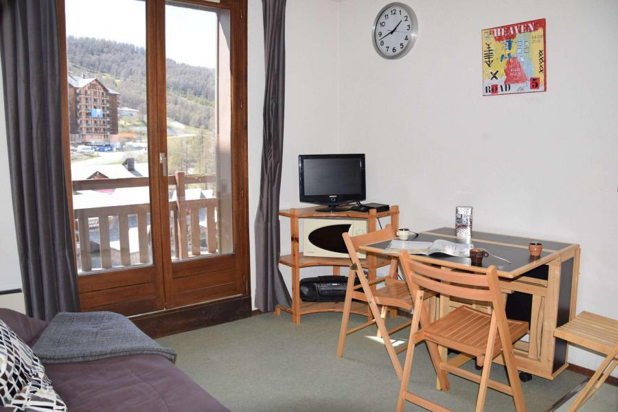 Vakantie in de bergen Appartement 2 kamers 4 personen (996) - Résidence Soldanelles - Risoul - Woonkamer