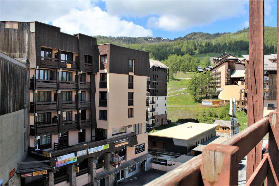 Vacances en montagne Studio coin montagne 4 personnes (895) - Résidence Soldanelles - Risoul - Terrasse