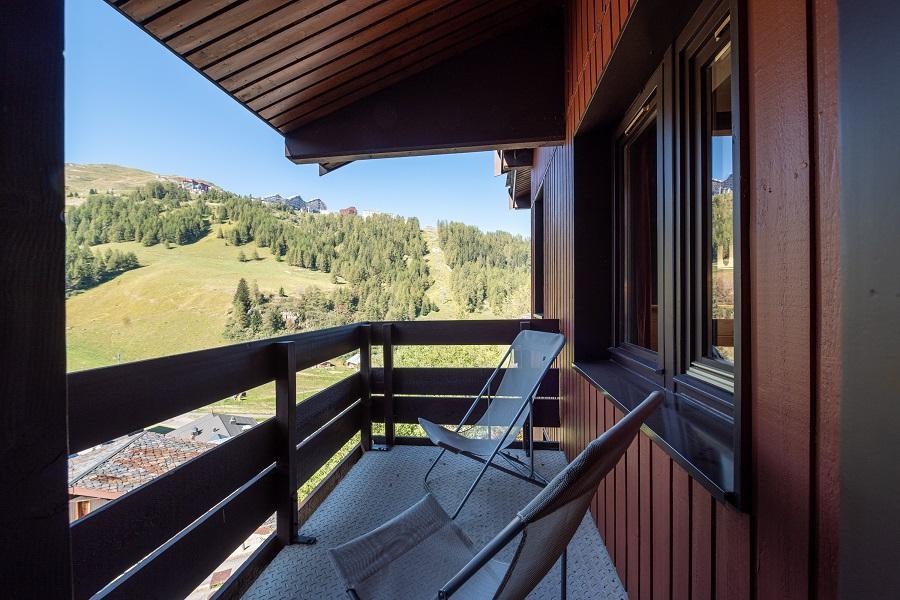 Urlaub in den Bergen Studio für 4 Personen (435) - Résidence Soldanelles - La Plagne - Balkon