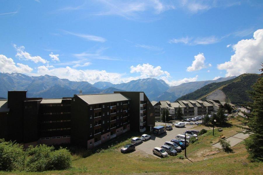 Аренда на лыжном курорте Квартира студия со спальней для 4 чел. (113) - Résidence Soleil d'Huez - Alpe d'Huez - летом под открытым небом