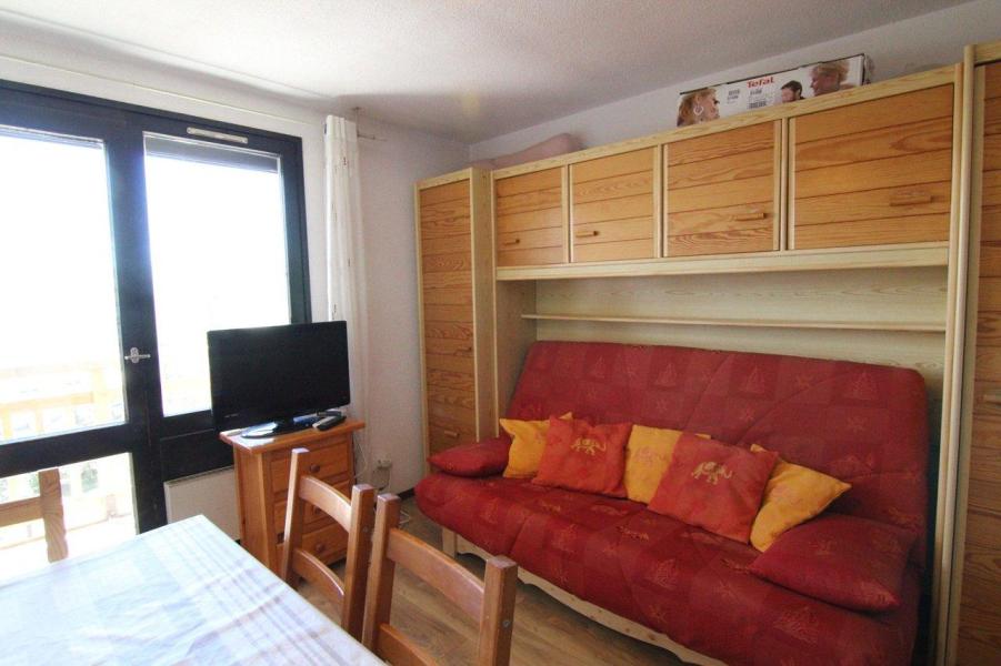 Vakantie in de bergen Studio bergnis 4 personen (207) - Résidence Soleil d'Huez - Alpe d'Huez - Woonkamer