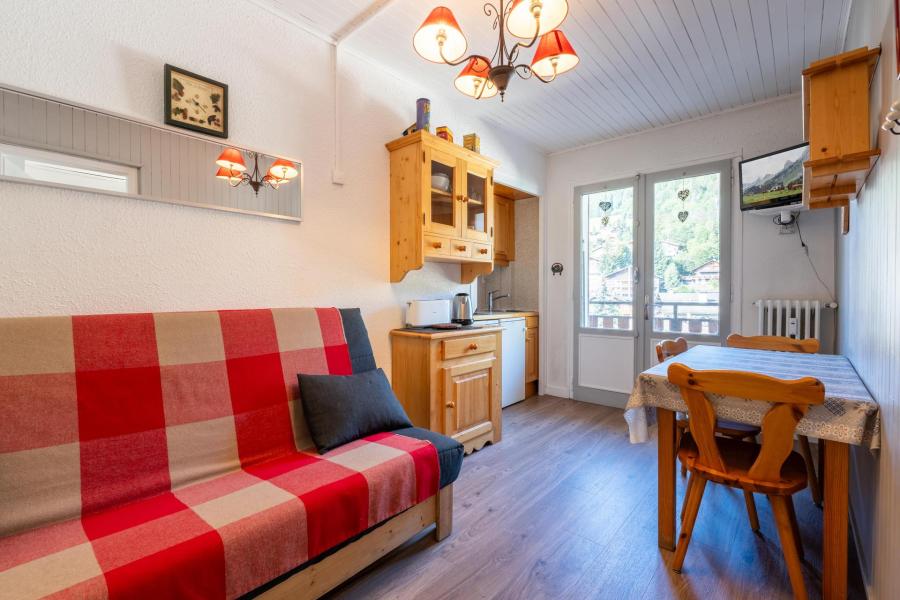 Urlaub in den Bergen 2-Zimmer-Appartment für 4 Personen (20) - Résidence Soleil d'Or - La Clusaz - Wohnzimmer