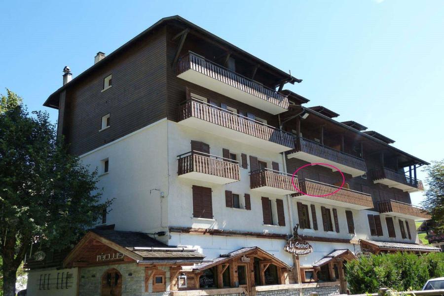 Ski verhuur Appartement 2 kamers 4 personen (20) - Résidence Soleil d'Or - La Clusaz - Buiten zomer