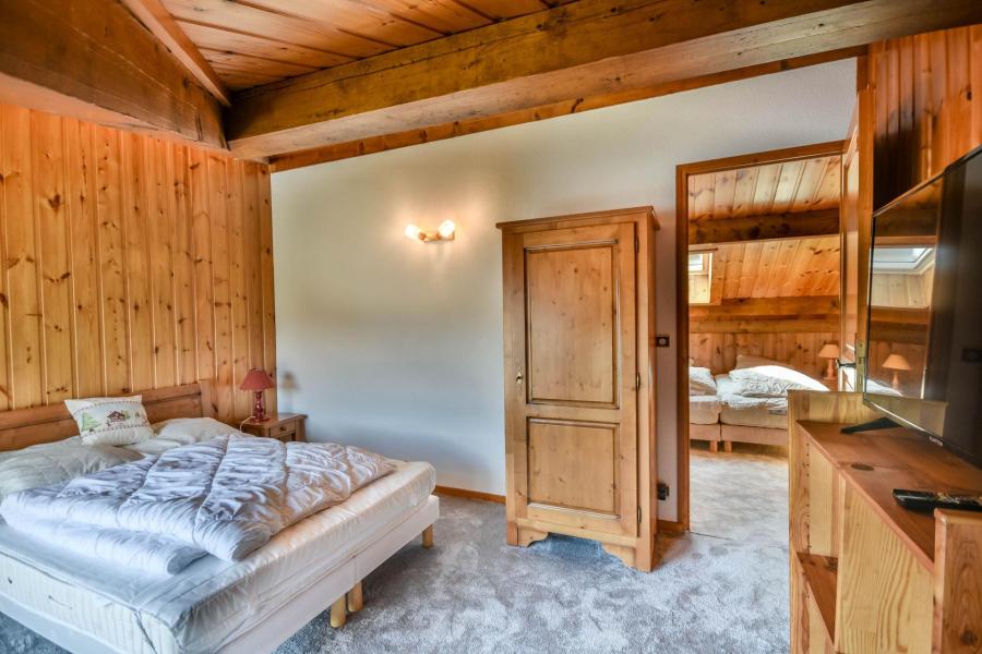 Urlaub in den Bergen 3 Zimmer Maisonettewohnung für 6 Personen - Résidence Soleil de Minuit - Les Gets - Schlafzimmer