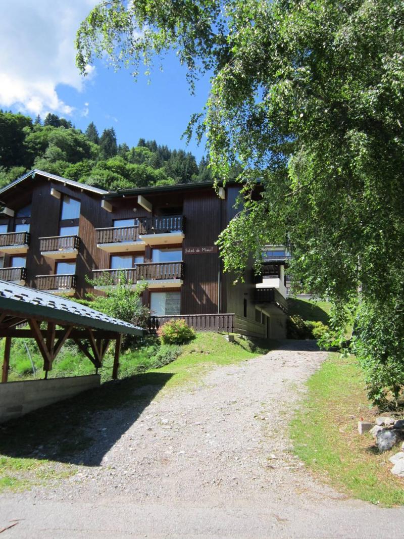 Vakantie in de bergen Appartement 2 kamers 4 personen (63) - Résidence Soleil de Minuit - Les Gets - Buiten zomer