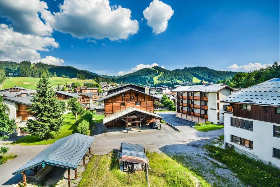 Rent in ski resort 3 room duplex apartment 6 people - Résidence Soleil de Minuit - Les Gets - Summer outside