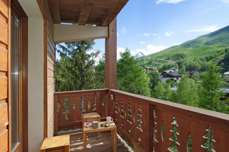 Holiday in mountain resort 3 room apartment 4 people (101) - Résidence Sorbier - Les 2 Alpes - Terrace