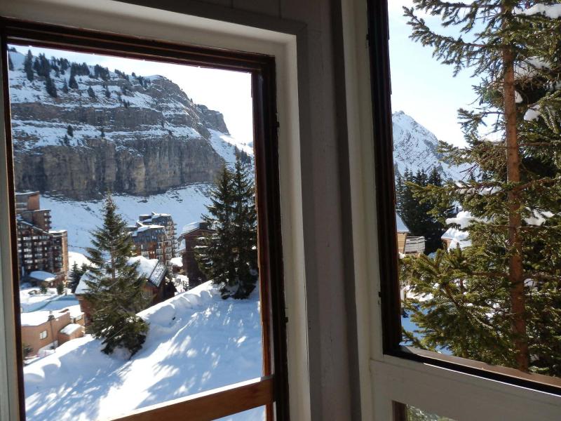 Vacanze in montagna Monolocale con mezzanino per 4 persone (109) - Résidence Sosna 2 - Avoriaz - Finestra