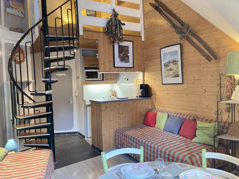 Vakantie in de bergen Studio mezzanine 4 personen (109) - Résidence Sosna 2 - Avoriaz - Woonkamer