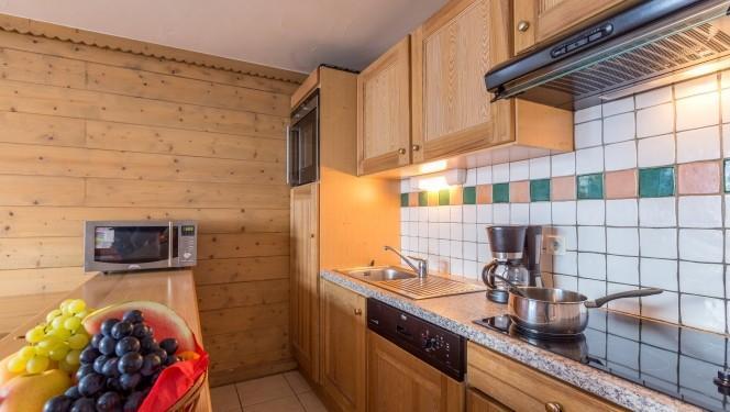 Vacaciones en montaña Apartamento duplex 5 piezas para 8-10 personas - Résidence Sun Valley - La Plagne - Kitchenette